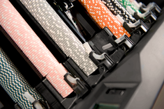 Chip sorting machine for American roulette gaming tables