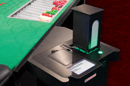 MD3 shuffle machine for casino security on baccarat