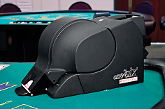 one2six OTS shuffle machine for blackjack and casino poker